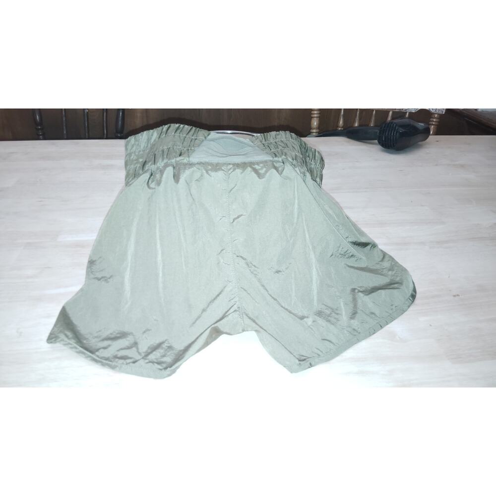Free People The Way Home Lightweight Elastic Waist Shorts Lined Arctic Mix sz M